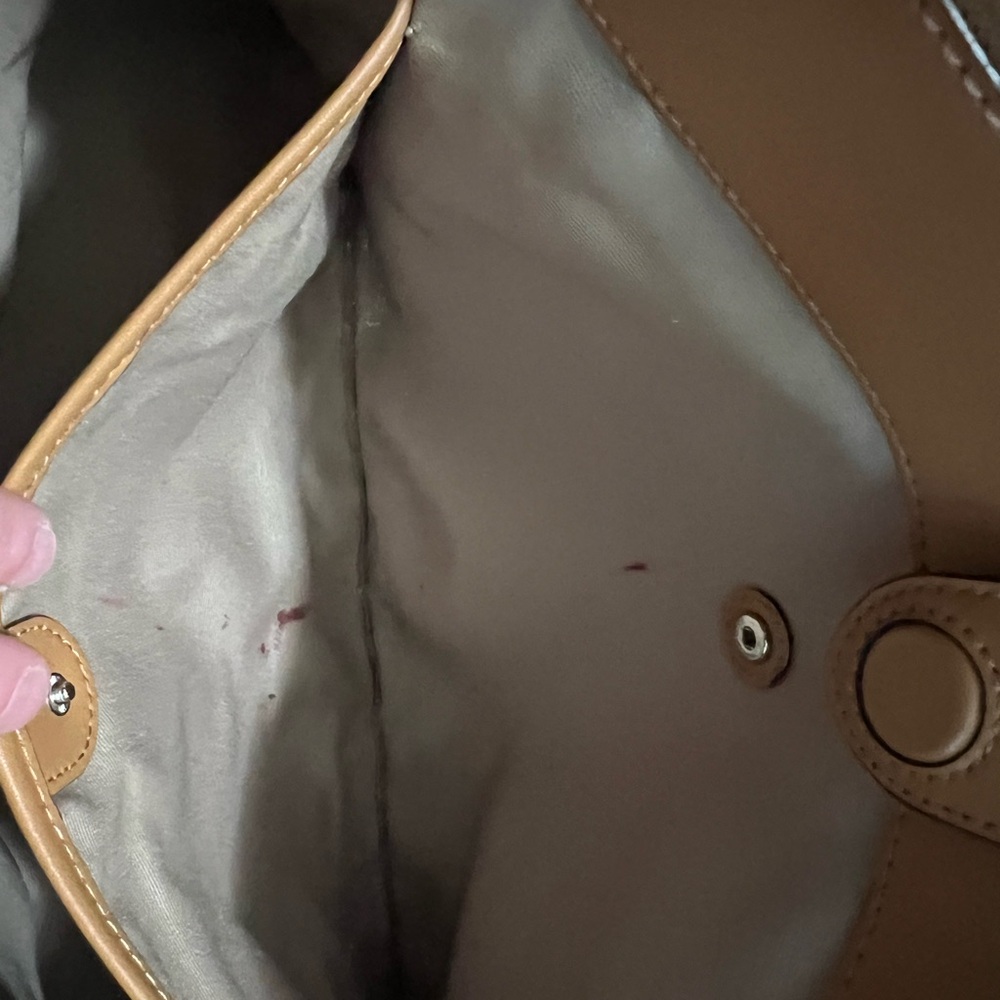 Ralph Lauren Tan Leather Tote Bag Women’s - Picture 7 of 10